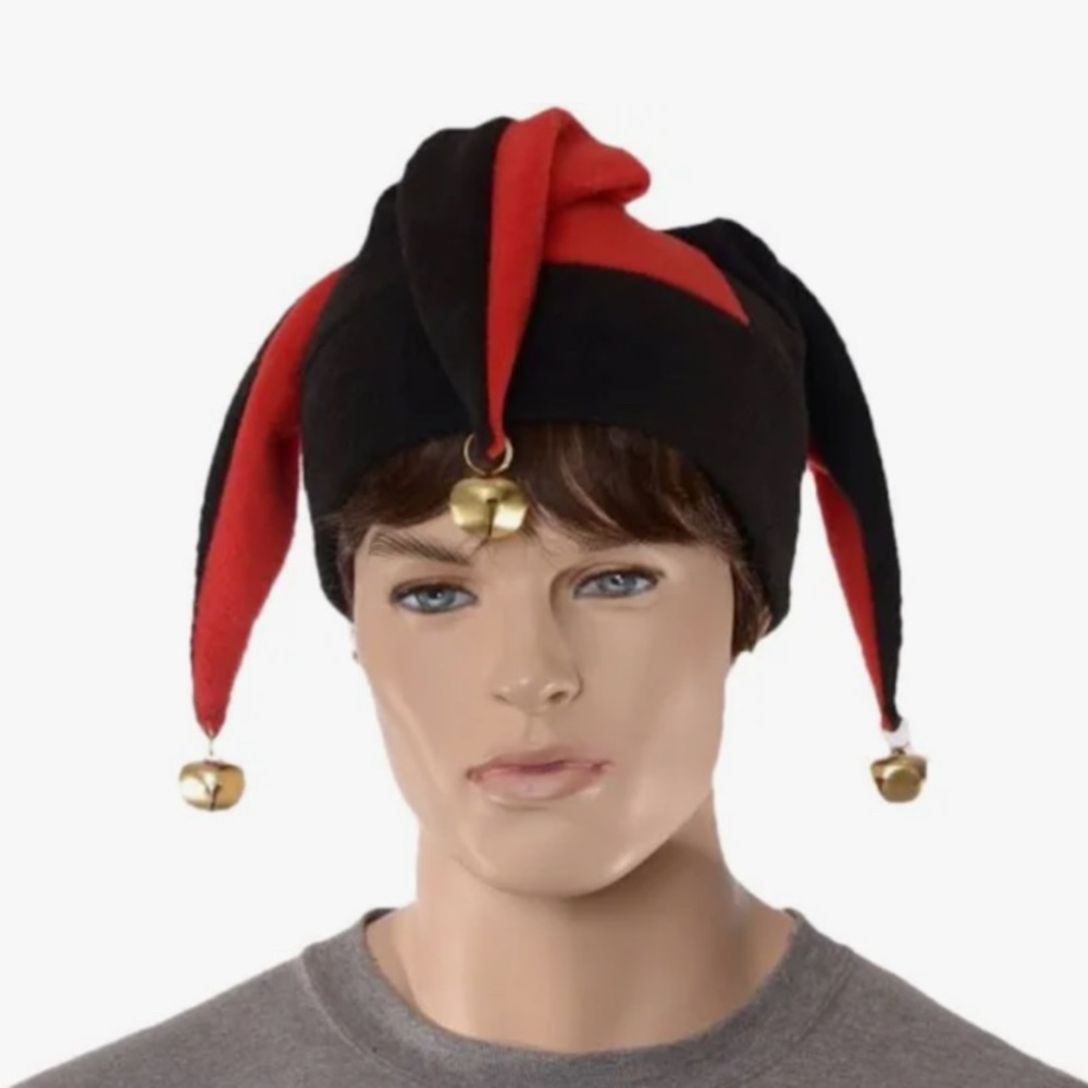 Jester hat and pants.  Halloween costume.  Kids XL  or adult small
